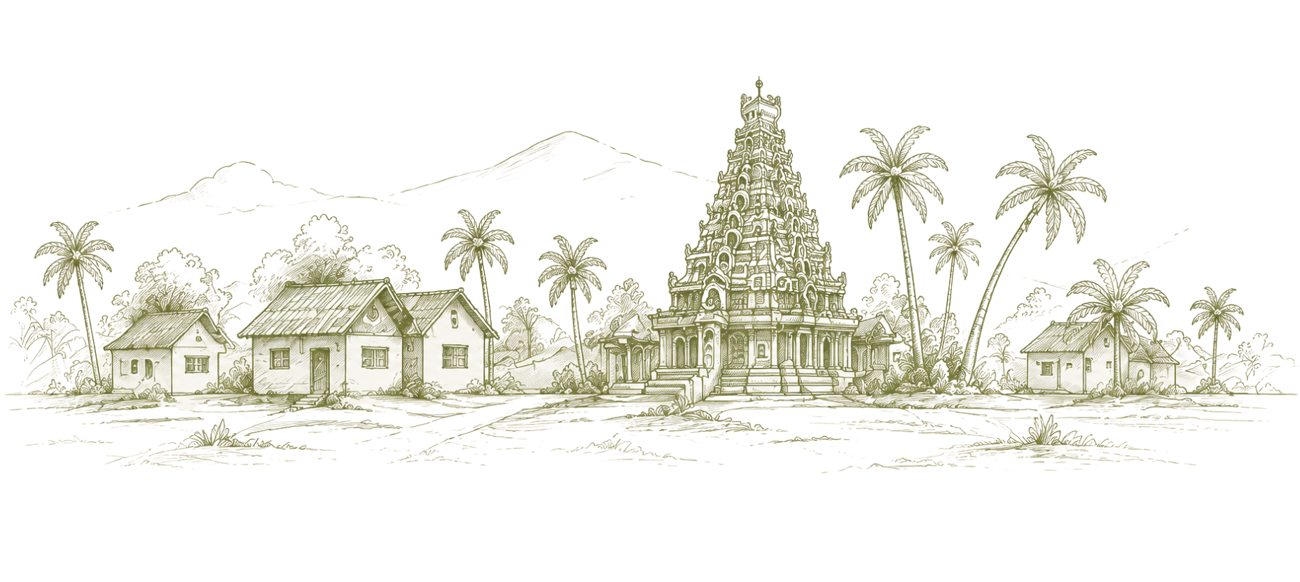 Tamil Nadu Heritage Vector